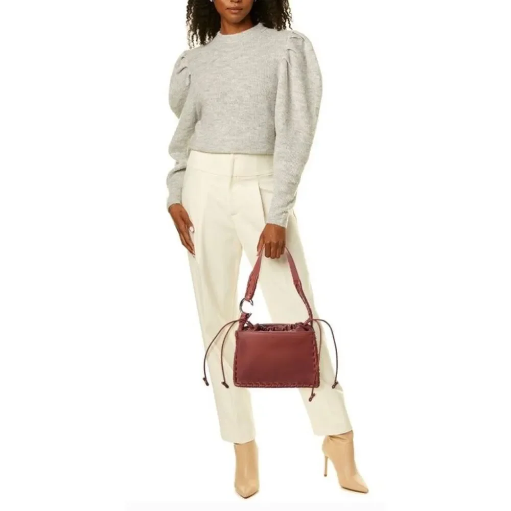Chloe Mate Gusset Leather Shoulder Bag